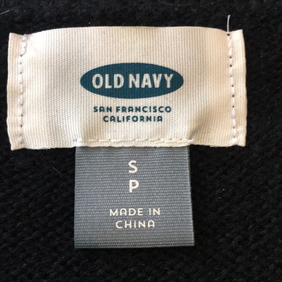 LAST CHANCE Old Navy Black Tunic Sweater - Picture 3 of 8